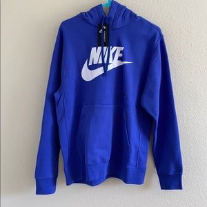 Blue Nike hoodie